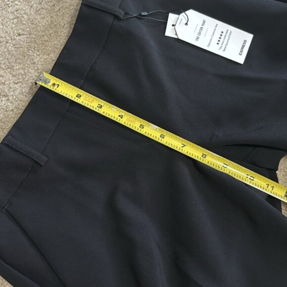 🆕 NWT Express Editor Original Low Rise Bootcut Pant, Women’s Size 6, In Plastic - Picture 10 of 11